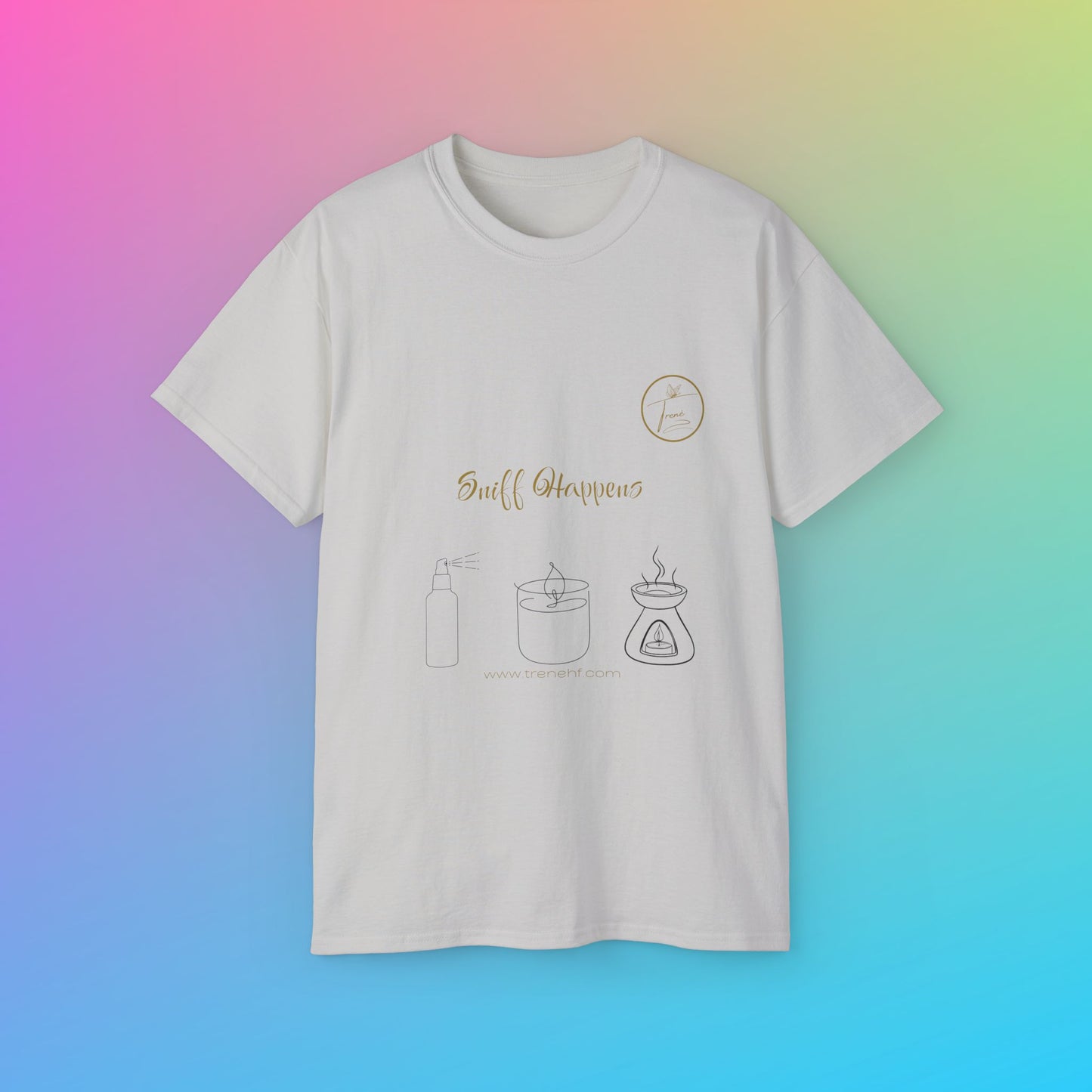 Unisex Ultra Cotton Tee - "Sniff Happens"