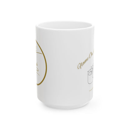 Ceramic Mug - "Flame On, Worries Gone" - 11oz & 15oz