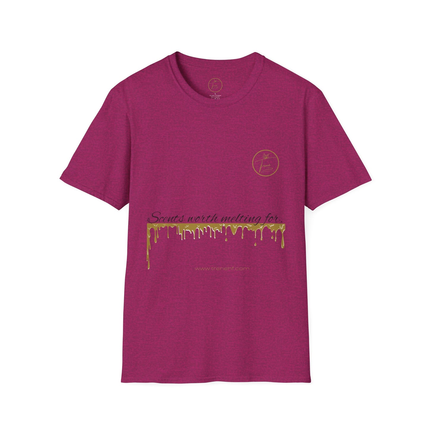 Unisex Softstyle T-Shirt - "Scents Worth Melting For"
